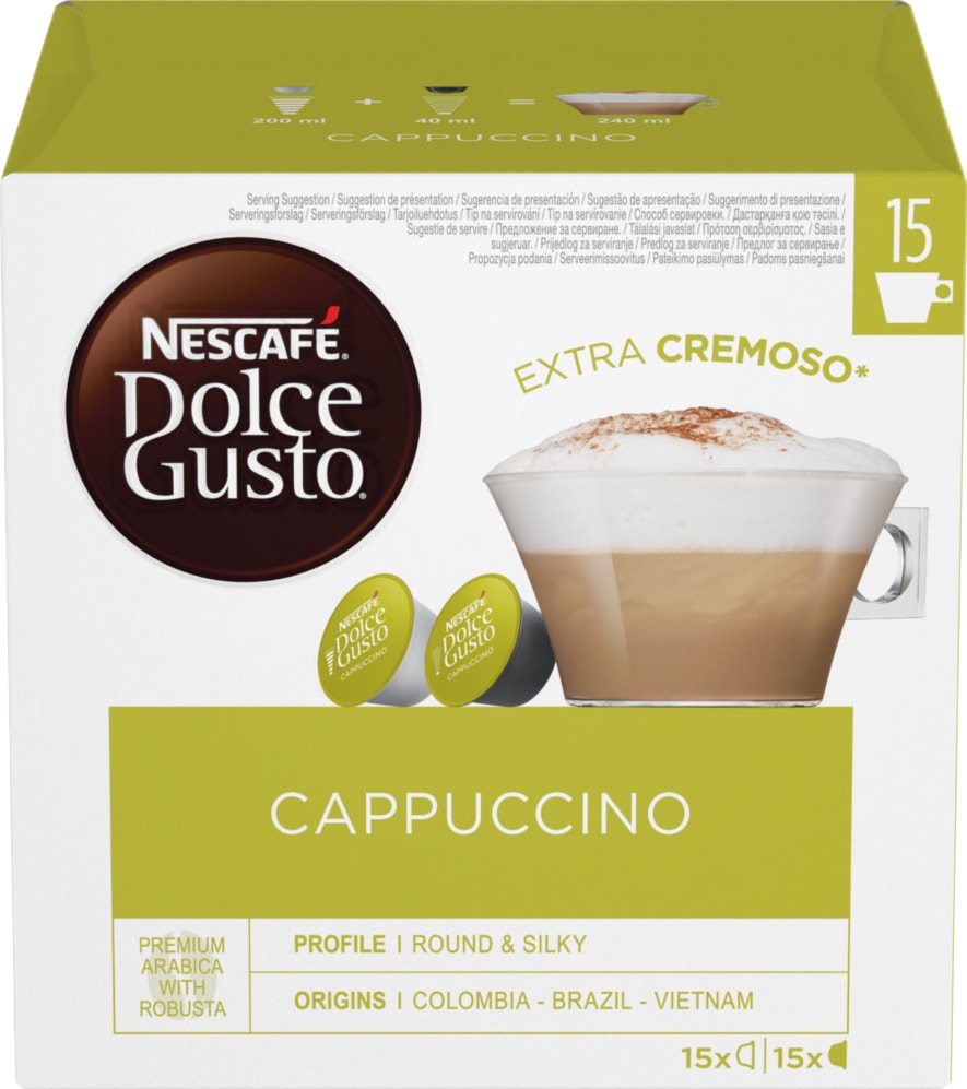 Nescafé Dolce Gusto Cappuccino kapsler 12354974 thumbnail
