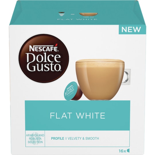 Nescafe Dolce Gusto Flat White kaffekapsler 12376393