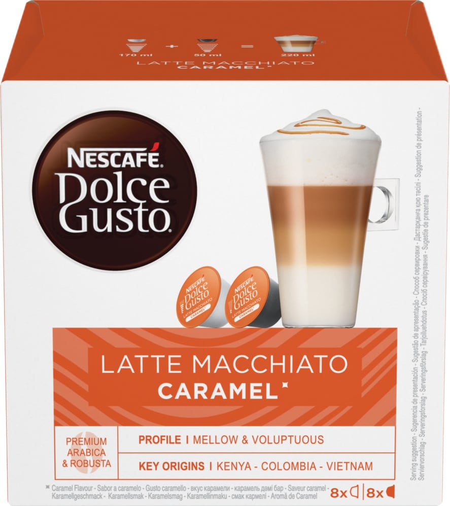 Nescafe Dolce Gusto Caramel Latte Macchiato kapsler thumbnail