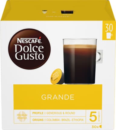 Nescafè Dolce Gusto kapsler - Grande