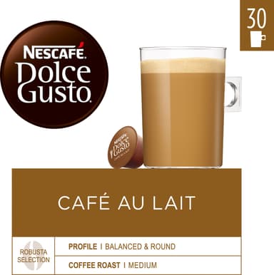 NescafÃ¨ Dolce Gusto kapsler - Café Au Lait