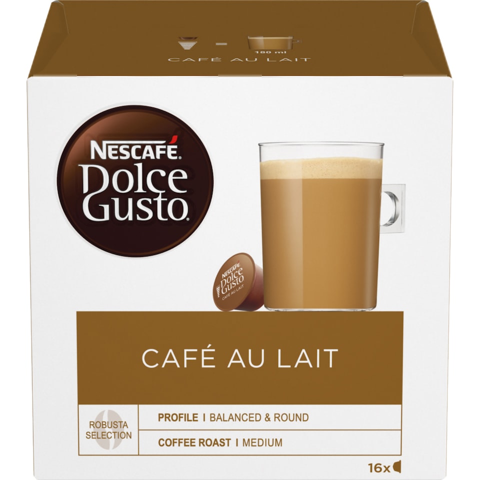 Køb 4 Dolce Gusto kaffekapsler og betal kun for 3 stk. Tilbuddet gælder kun Dolce Gusto kaffekapsler i perioden 15/04 - 10/05. Når alle 4 kaffekapsel produkter er lagt i kurven, fratrækkes rabatten dit samlede køb.
