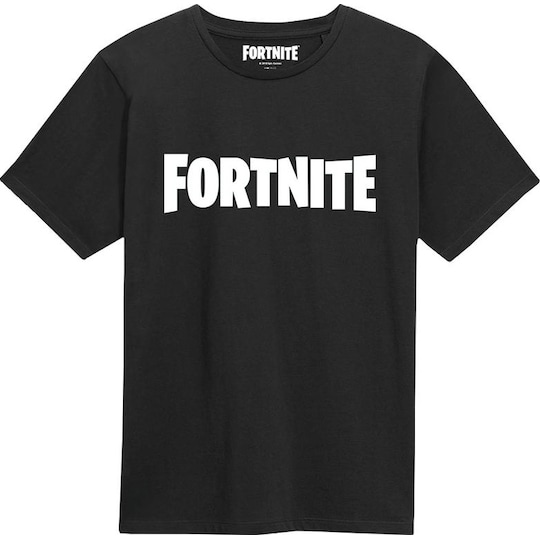 Fortnite t-shirt (sort/7-8 år)
