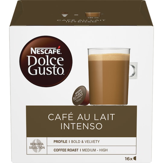 Nescafe Dolce Gusto Cafe au Lait Intenso DG12337524