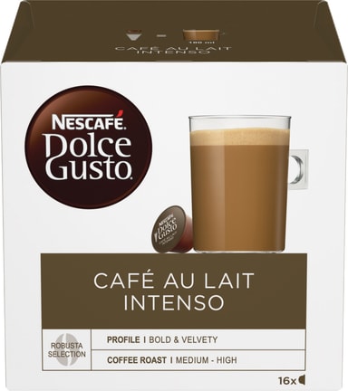 Nescafe Dolce Gusto Cafe au Lait Intenso DG12337524