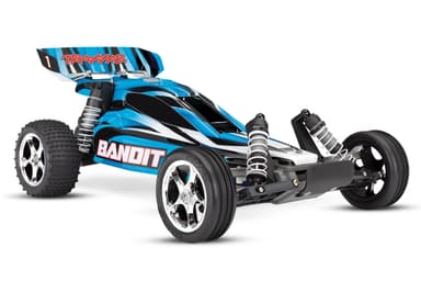 Traxxas Bandit 1/10 2WD TQ RTR Blå u / batteri