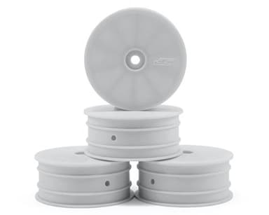 JConcepts Mono 1/10 Buggy Wheel Front - Hvid (4)