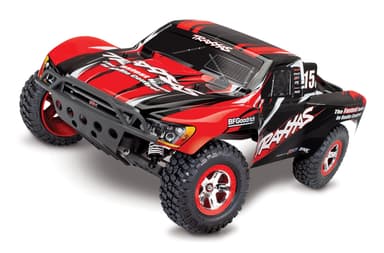 Traxxas Slash 1/10 2WD rød RTR :: Komplet