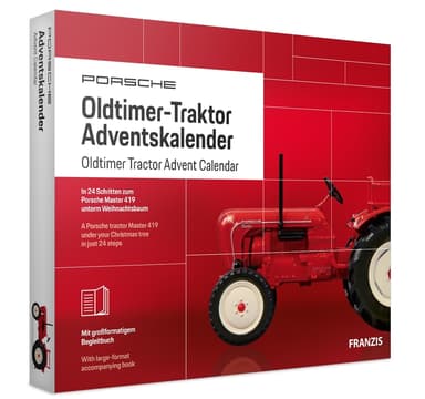 Franzis Porsche traktor adventskalender