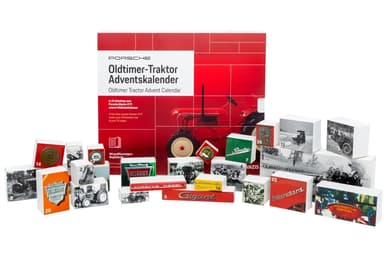 Franzis Porsche traktor adventskalender