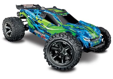 Traxxas Rustler 4x4 VXL RTR TQI TSM Green