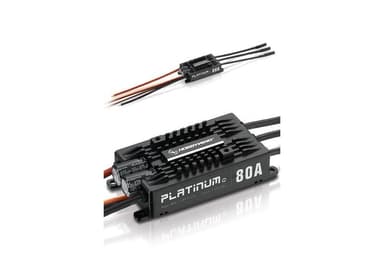 Hobbywing Platinum V4 80A børsteløs ESC 3-6s