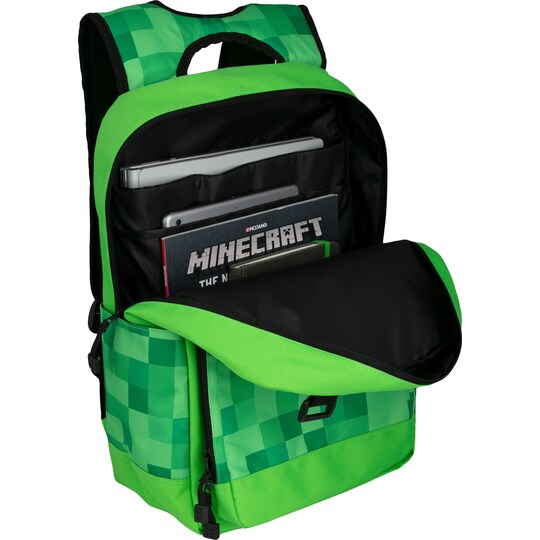 Minecraft Miner s Society rygsæk (grøn)