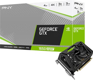 PNY GeForce GTX 1650 Super grafikkort 4G