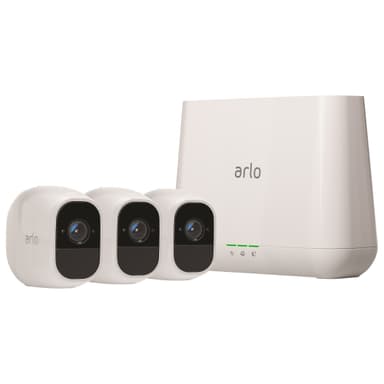 Pro trådløst Full HD sikkerhedssæt (3-pakke) |