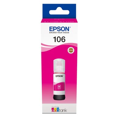 Epson blækflaske 106 EcoTank Magenta