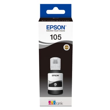 Epson blækflaske 105 EcoTank Sort