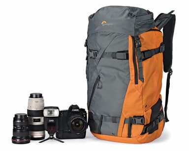Lowepro Powder BP 500 AW rygsæk (grå/orange)