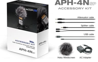 Tilbehørspakke til Zoom H4N PRO (APH-4n)