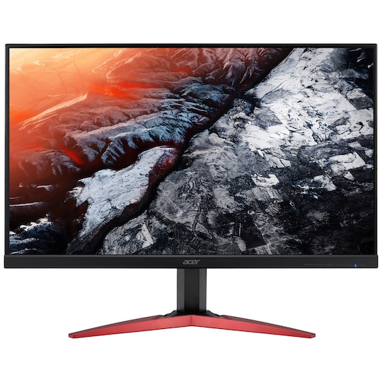 er mere end tsunamien sadel Acer KG251QF 24,5" gaming-skærm (sort/rød) | Elgiganten