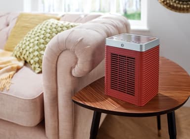 MeacoHeat 1800 Watt Varmeovn med sensor Rød