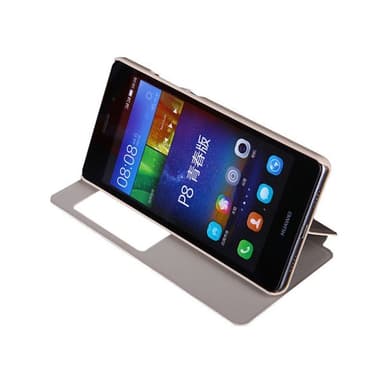 Flipcover Huawei P8 Lite 2015 (ALE-L21) : farve - hvid