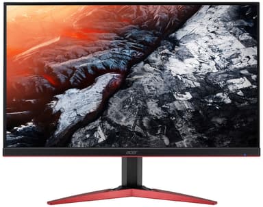 Acer KG271B 27" gaming-skærm (Sort/rød)