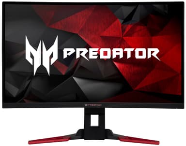 Predator Z1 31,5" gaming skærm Z321QU (sort/rød)