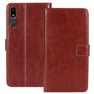 Wallet 3-kort til Doro 8080 (5.7 ")  - brun