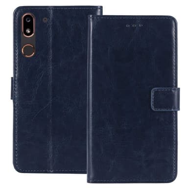 Wallet 3-kort til Doro 8080 (5.7 ")  - mørk