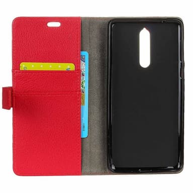 Wallet 2-kort til Lenovo K8 - rød