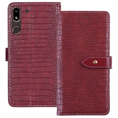 Wallet krokodille Doro 8080 (5,7 ")  - rød