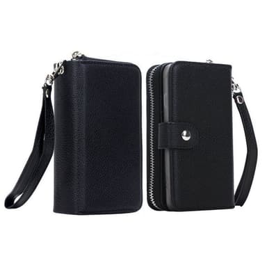 Mobil cover 2i1 Apple iPhone 5, 5S, 5SE : farve - sort