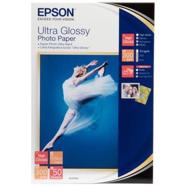 køb Epson C13S041943 10x15 cm ultra glossy fotopapir