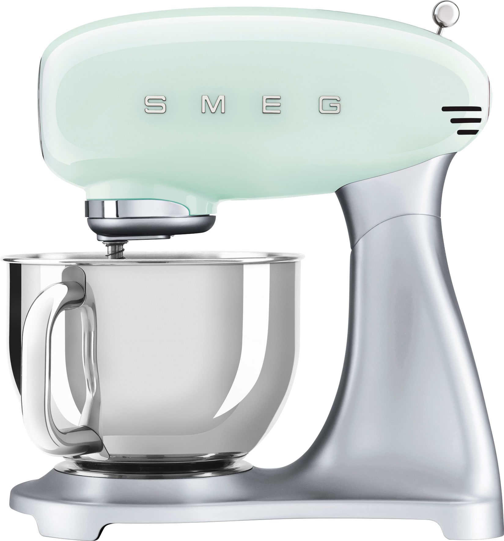 Billede af Smeg køkkenmaskine SMF02PGEU (pastel grøn)