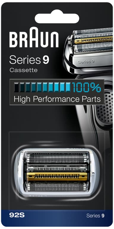 Braun Serie 9 skærehoved 92 S - sølv