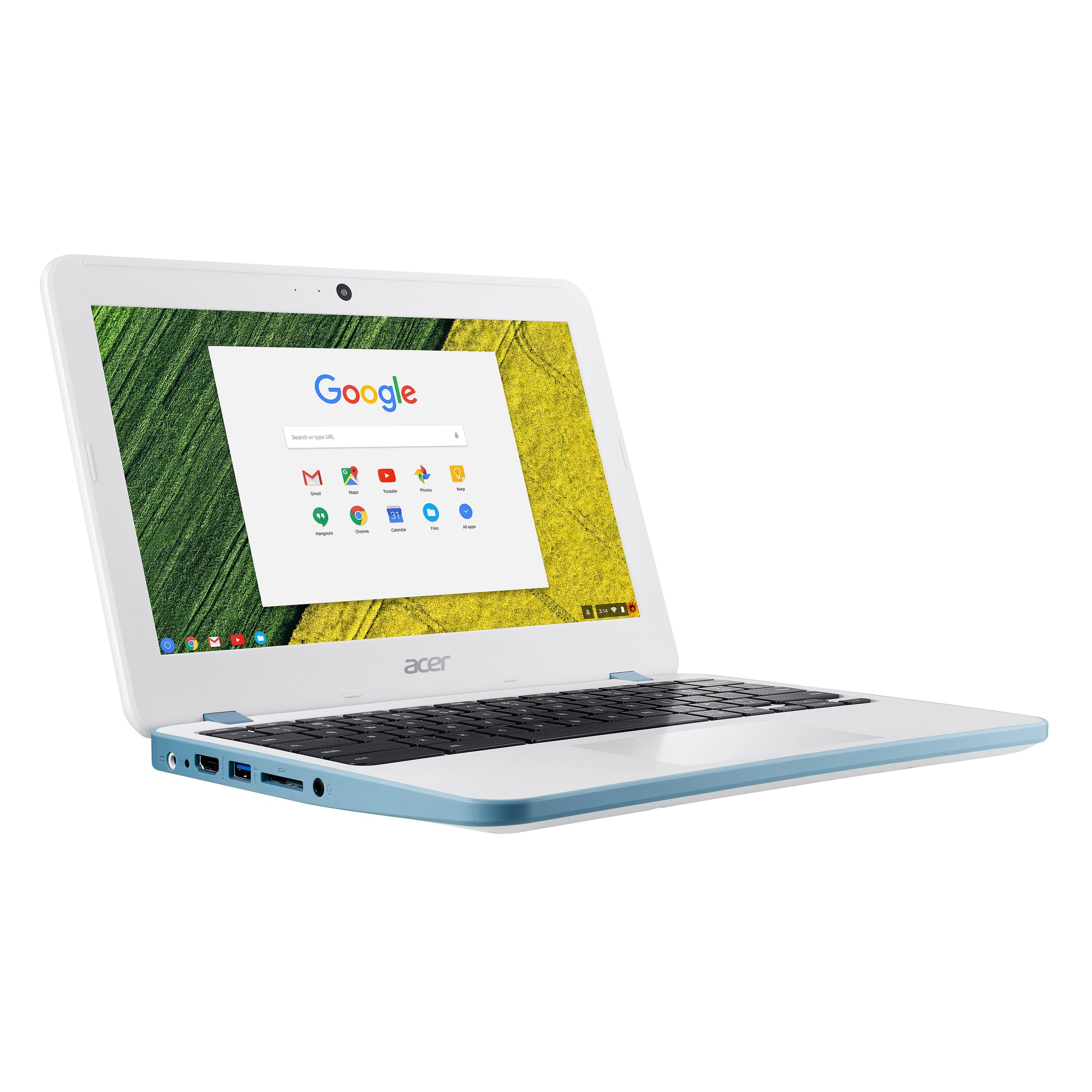 med tiden nøjagtigt Trafik Acer Chromebook 11 N7 11,6" bærbar computer (hvid/blå) | Elgiganten