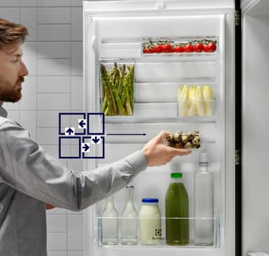 Electrolux køleskab ERE3541MFX