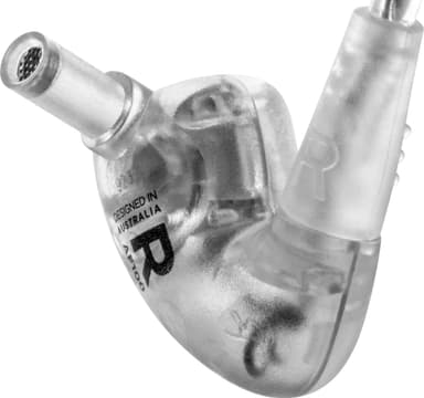 Audiofly AF100 MK2 in-ear høretelefoner (clear)