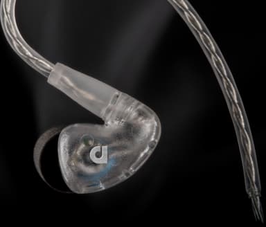 Audiofly AF100 MK2 in-ear høretelefoner (clear)