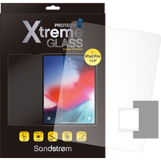 Sandstrøm Xtreme skærmbeskytter til iPad Pro 12,9"