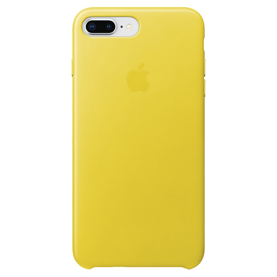 Lure spids porcelæn Apple iPhone 7 Plus/8 Plus lædercover - spring yellow | Elgiganten