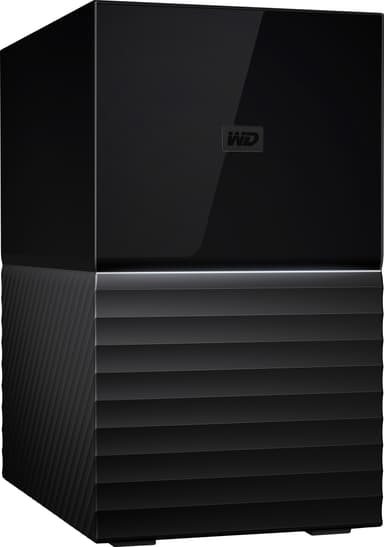 WD My Book Duo 24 TB ekstern HDD (sort/grå)
