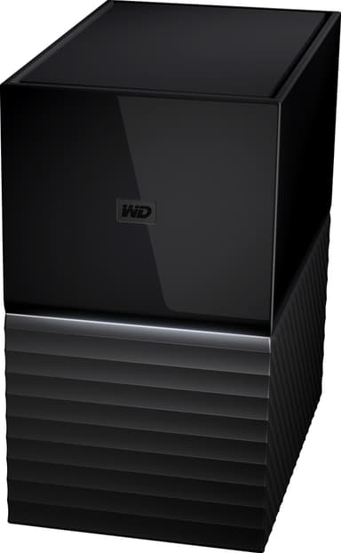 WD My Book Duo 24 TB ekstern HDD (sort/grå)