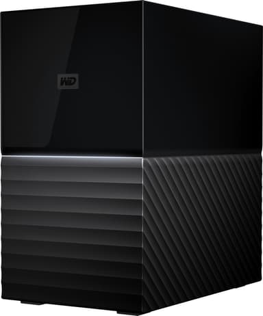 WD My Book Duo 24 TB ekstern HDD (sort/grå)