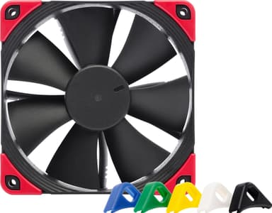 Noctua NF-F12 PWM chromax.black.swap blæser 120 mm