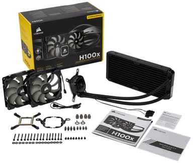 Corsair Hydro H100x vandkøler (240 mm)