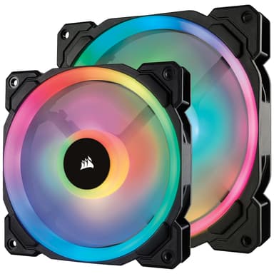 Corsair LL140 RGB LED blæser 140 mm (2 stk.)