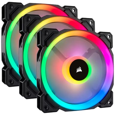 Corsair LL120 RGB LED blæser 120 mm (3 stk.)