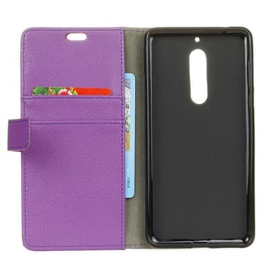 Wallet 2-kort til Nokia 5 (TA-1053)  - lilla